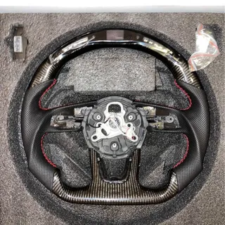 Photo of Brand new Audi carbon fiber steering wheel with LED shift lights