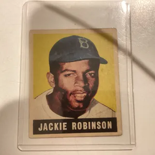 Photo of 1949 Leaf Jackie Robinson #79 Replica - Own a Piece of Baseball History!
