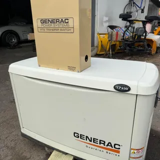 Photo of Generac Generator 17 KW with switch
