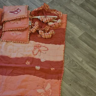 Photo of Girl Baby Crib Bedding set