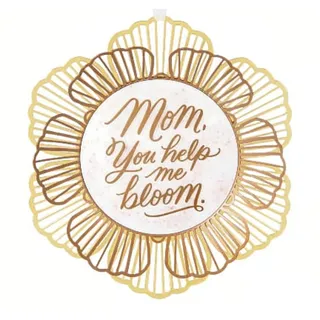 Photo of New Hallmark Keepsake "Mom You Help Me Bloom" Collectible Ornament New in Box
