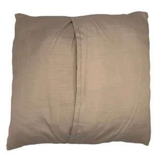 Photo of Laura Ashley Set of 2 Beige/Ivory DILLAN 16" Square Throw Pillows Model Home