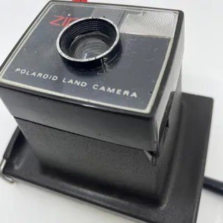 Photo of Instant Polaroid Zip Land Camera Classic Vintage 1974 Uses Type 87 Film TG8