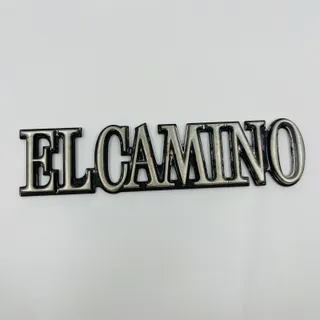 Photo of Vintage 1978 Chevrolet El Camino Bedside Emblem Used 7” SA3