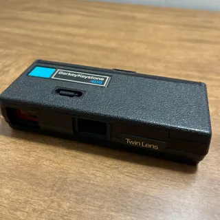 Photo of Vintage Berkey Keystone TwinLens 409 Pocket 110 Film Camera USA TB8