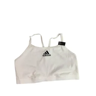 Photo of 2X Adidas New Aeroreact Training Light Support 3 Stripes Bra HC7833