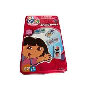 Photo of Dora the Explorer 28 Pieces Dominoes & Collectible Tin Nick Jr Nickelodeon