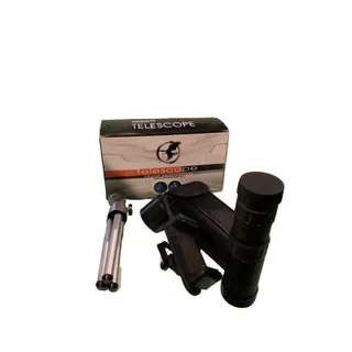 Photo of Phone Mounted Telescope New Tripod and Case 10x-300x 40mm