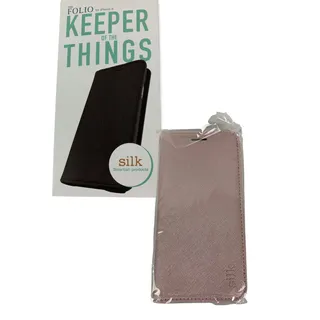 Photo of Silk Brand "The Folio" Wallet Case for iPhone 8 New Pink Rose Gold