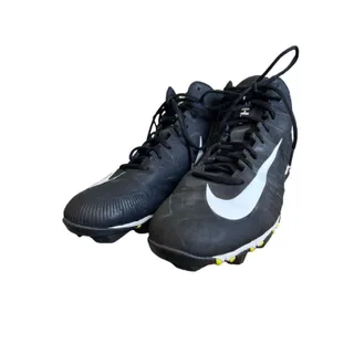 Photo of 12 Nike Alpha Menace Shark Football Cleats Black White 878122-011 Men's