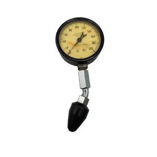 Photo of COMPRESSION GAUGE SCHAUER VACUUM FUEL PUMP TESTER Vintage