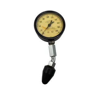 Photo of COMPRESSION GAUGE SCHAUER VACUUM FUEL PUMP TESTER Vintage