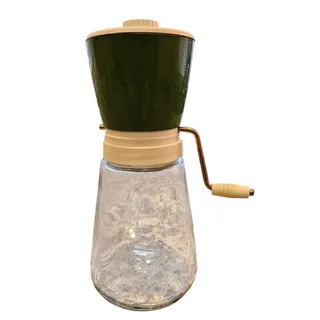 Photo of Vtg Federal Housewares Chicago Green Top Crank Kitchen Grinder Nut Chopper
