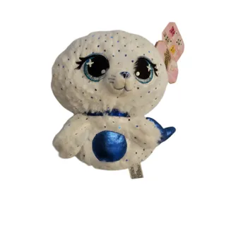 Photo of Gund P.Lushes Pets Lucille Warf 6" Plush NEW White Blue Seal