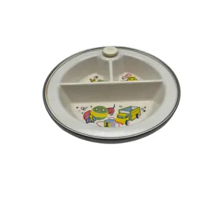 Photo of Vintage Excello Baby Food Warmer Divided Dish Nursery Decor/Camping/Collectors
