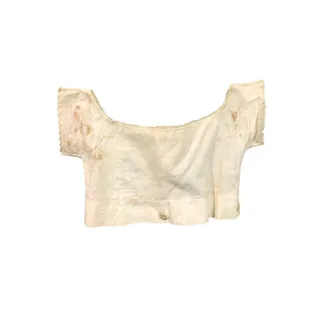 Photo of Antique Victorian Girls Undershirt Muslin Button Back 1800s