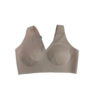 Photo of Medium Vanity Fair New Sleek Smooth Wireless Pullover Bra Beige 72037
