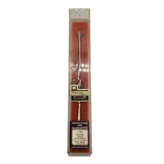 Photo of FLEX-ON Vintage Women's Silver Tone Adjustable Watch Band New Old Stock