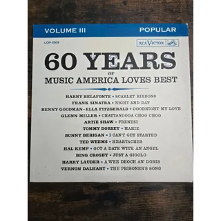 Photo of 60 Years of Music America Loves Best Various Artists LOP-1509 RCA Victor
