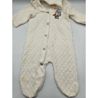 Photo of Vintage Disney Lullabye Land Baby Sz 0-3M One Piece Terrycloth Pajama Daisy Duck