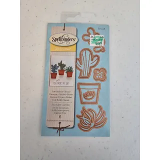 Photo of Spellbinders Die D-Lites Succulent Garden Steel Craft Die Set S2-218