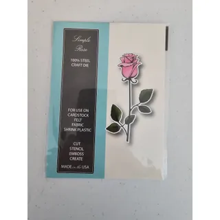 Photo of Memory Box Simple Rose Steel Craft Die Style C102 Flower