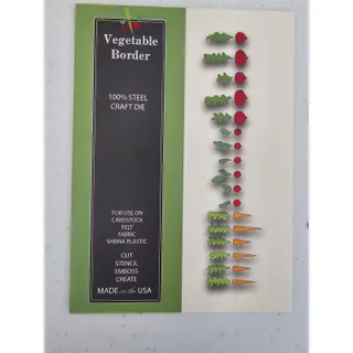 Photo of Poppy Stamps Vegetable Border Style 843 Food Carrots Raddish