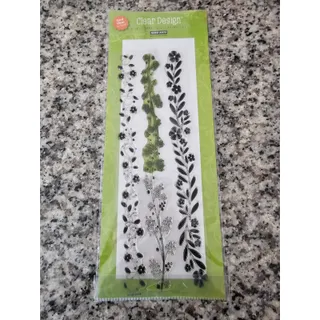 Photo of Hero Arts Clear Design Photopolymer Stamp Set Floral Borders