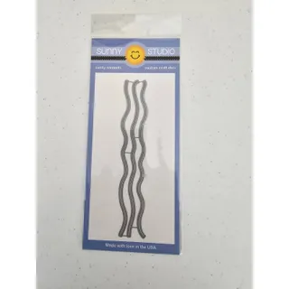 Photo of Sunny Studio Sunny Snippits Craft Die Wavy Borders