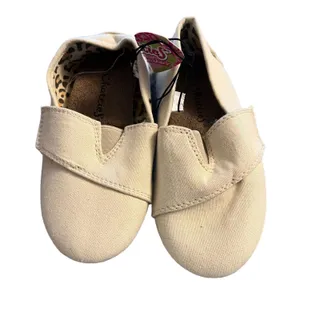 Photo of Chatties Toddler Girls Sz 9/10 Slip On Ballet Flats Shoes Canvas Ivory