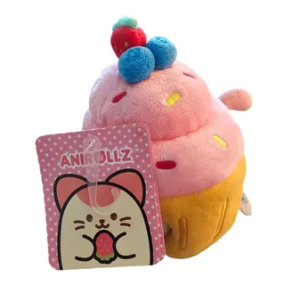 Photo of ANIROLLZ KITTIROLL Kitty Cat Cupcake Soft Anime Plush
