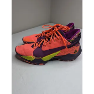 Photo of Nike Zoom Freak 2 Bright Mango Men's Size 12 Basketball Sneakers CW3162-800