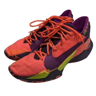 Photo of Nike Zoom Freak 2 Bright Mango Men's Size 12 Basketball Sneakers CW3162-800