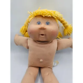 Photo of Cabbage Patch Girl Doll Play Around Blonde Girl Blue Eyes PA-10