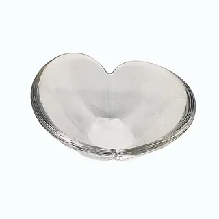 Photo of Holmegaard Glass Works "Duo" Small Hand-Blown Bowl Dish by Torben Jørgensen 