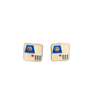 Photo of Disney Post Pierced Earrings Enameled .5" Square