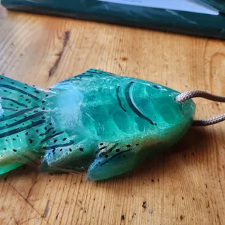 Photo of Melon Luffa Fish-on-a-rope Soap