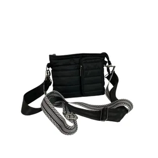 Photo of Think Rolyn Black Puffer Bag Crossbody Interchangeable Straps