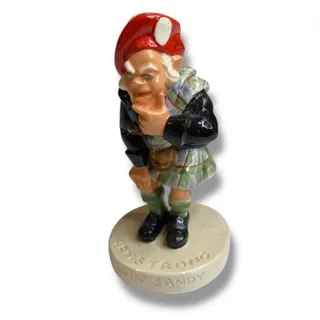 Photo of Vintage Sebastian Miniatures Savin' Sandy Armstrong Figurine 2.75"