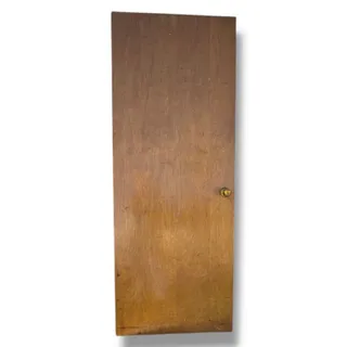Photo of Vintage Interior Door Wood Veneer 29.75" x 77.5" Hollow