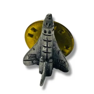 Photo of Space Shuttle Vintage Tie Tack Lapel Pin NASA Challenger Discovery Columbia USSF