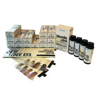 Photo of Lot of 19 Redken Blonde Idol Hair Colors Assorted Cream Oil Base Breaker