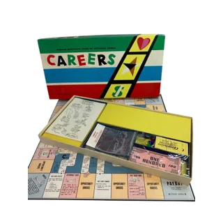 Photo of Vintage Careers Parker Brothers Board Game of Optional Goals
