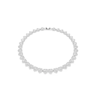 Photo of Swarovski Ariana Grande Heart All-Around Tennis Style Crystal Necklace