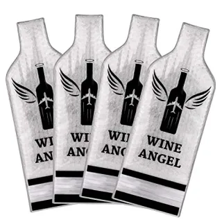 Photo of 4 Set (8 pcs) Reusable Wine Bags for Travel