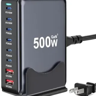 Photo of 500W USB C Charger Block, 8-Port Fast