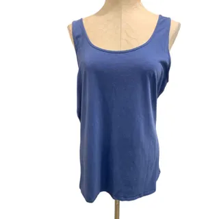 Photo of Size 2XL Duluth Trading Co Womens Blue Tank Top Shirt