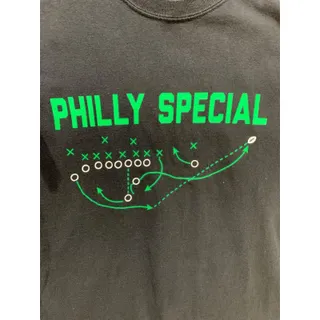 Photo of Large Philly Special Nick Foles Black Tshirt Mens Gildan Eagles