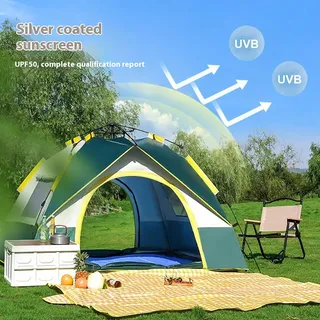 Photo of Automatic Camping Tent 3-4 Person