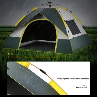 Photo of Automatic Camping Tent 3-4 Person